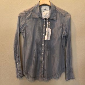 Chino Powder blue button down